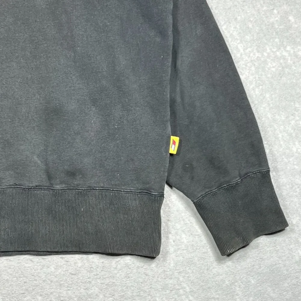 Vintage 90’s Tommy Hilfiger Athletics Sweatshirt Black Men's XL 085 Embroidered